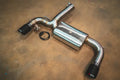 BMW F Series Axleback T304 SS Carbon Fiber 3.5" Tips