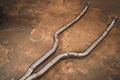 BMW F10 M5 4.4L Catback T304 SS ,Forged Carbon 3.5" Tips