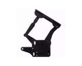1965-1966 Mustang Hood Hinge Kit - Solid Frame - Fiberglass - Black