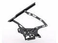 1973-1980 Chevy Truck Hood Hinge Kit - Air Frame - Fiberglass - Black