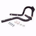 1965-1970 Charger Trunk Hinge Kit - Fiberglass - Black