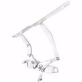 1970-1981 Firebird/Camaro Hood Hinge Kit - Solid Frame - Fiberglass - Natural