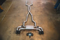 BMW G30, M550i 4.4L Catback, Grade 5 Titanium, Black 3.5" Tips