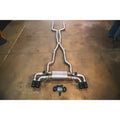 BMW G30, M550i 4.4L Catback, Grade 5 Titanium, Titanium 4.0" Tips