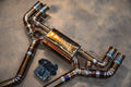 Valvetronic Designs cat-back exhaust close-up