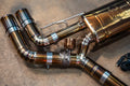 BMW G20, M340i 3.0L Catback, Grade 5 Titanium, Titanium 4.0" Tips