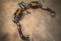 Porsche 981 Boxster, Cayman, 2.7, 3.4L, Catback Grade 5 Titanium, TI 3.5" Tips