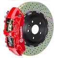 Brembo 02-06 Q45 Front GT BBK 4 Piston Cast 2pc 355x32 2pc Rotor Slotted TY3L-Black