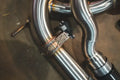 BMW F85 X5M, F86 X6M 4.4L Catback T304 SS, Burnt 3.5" Tips