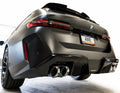 AWE BMW G90/G99 M5 Track Edition Catback Exhaust - Chrome Silver Tips