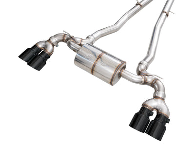 AWE Tuning black cat-back exhaust