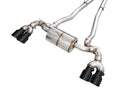 AWE BMW G90/G99 M5 Track Edition Catback Exhaust - Diamond Black Tips