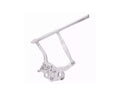 1969-1972 Cutlass Hood Hinge Kit - Air Frame - Steel - Natural