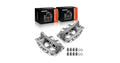 R1 87-89 Toyota MR2 Front & Rear Drill/Slot Silver Rotors w/Ceramic Pads