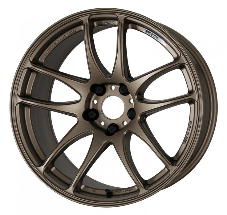Work Wheels Emotion CR Kiwami Deep Concave 19x9.5 38 5x114.3 Matte Bronze