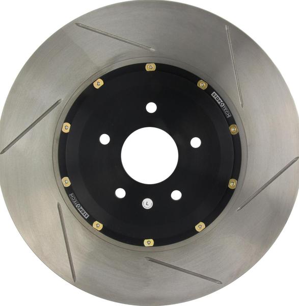Stoptech 2PC AEROROTOR and HAT CHV 355x32 RIGHT DR/ZN