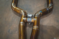 Mercedes W213 E 63 4.0L, Catback, Grade 5 Titanium, OEM Style Valvetronic Tips