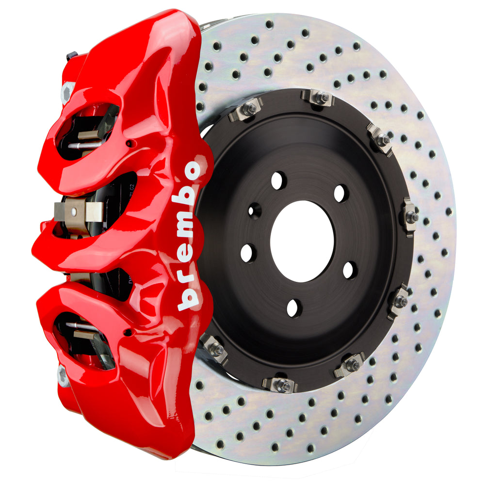 Brembo red auto part