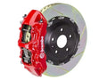 Brembo 06-13 Corvette Z06 Excl CC Brakes Fr GT BBK 6Pist Cast 380x34 2pc Rotor Slotted TY3L-Red