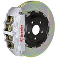 Brembo 12-18 A6 2.0T/12-18 A7 2.0T Front GT BBK 6 Piston Cast 380x34 2pc Rotor Slotted TY3L-Silver