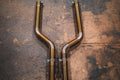 BMW F95 X5M / X6M 4.4L Catback, Grade 5 Titanium Carbon Fiber 4.0" Tips