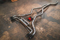 BMW G42, M240i 3.0L Catback, T304 SS, Forged Carbon 3.5" Tips