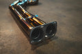 BMW F97,F98 X3M,X4M 3.0L Equal Length Catback, Grade 5 TI, 4.0" Tips