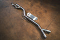 BMW G87, M2 3.0L Axleback, T304 SS, Black 3.5" Tips