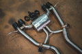 BMW G87, M2 3.0L Axleback, T304 SS, Black 3.5" Tips