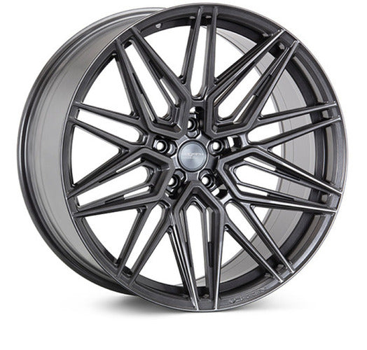 Vossen HF7 - 22x11.5 - ET36 - 5x112 - 66.56 - DEEP - GB - Gloss Black Wheel