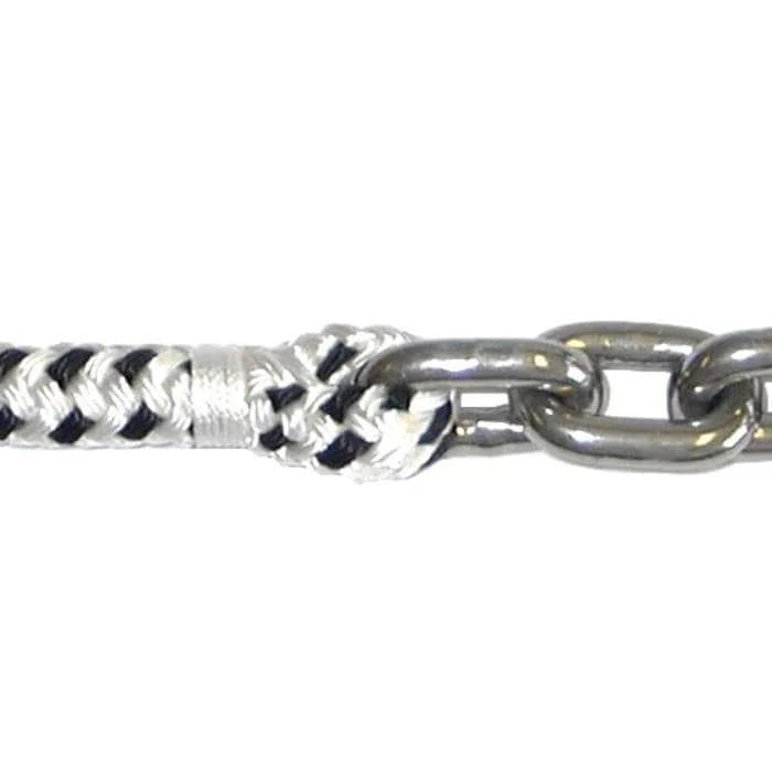 15'X1/4" SS CHAIN & 150' 1/2" ROPE