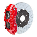 Brembo 08-15 Evo X Front GTR BBK 6 Piston Billet 380x32 2pc Rotor Slotted TY3L- Nickel