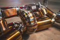 Lamborghini Huracan STO 5.2L F1 Catback Exhaust, Grade 5 Titanium OEM Style Tips