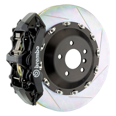 Brembo 15+ RC-F/16-20 GS-F Front GT BBK 6 Piston Cast 405x34 2pc Rotor Slotted TY3L-Black
