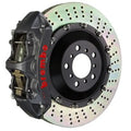 Brembo 16-22 GLC-Class (X253/C253) Front GTS BBK 6 Piston Cast 405x34 2pc Rotor Drilled-Black HA