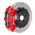Brembo 11-18 Cayenne Front GT BBK 6 Piston Cast 405x34 2pc Rotor Slotted TY3L-Red