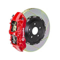 Brembo 08-16 R8 4.2/5.2 (CC Brake Eqpt) Fr GT BBK 6Pis Cast 380x34 2pc Rotor Slotted TY3L-Red