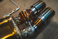BMW F12 M6 4.4L Catback T304 SS, Carbon Fiber 3.5" Tips