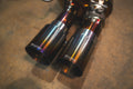 BMW F12 M6 4.4L Catback T304 SS, Carbon Fiber 3.5" Tips