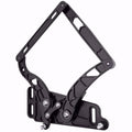 66-70 Charger/Belvedere/Roadrunner, 1972-1993 Dodge Truck Hood Hinge Kit - Fiberglass - Steel - Black