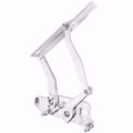 1964 Chevelle, 64-67 Cutlass, 64-65 GTO, 63-64 Impala, 63-65 Nova Hood Hinge Kit - Solid Frame - Fiberglass - Natural