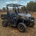 RANGER 500 / 570 MIDSIZE FRONT WINCH BUMPER 2 PIECE NO LIGHT KIT BLACK