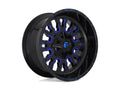 ~(49 lbs. 23X23X15)~ STROKE 20x12 8x170.00 GLOSS BLACK BLUE TINTED CLEAR (-43 mm)