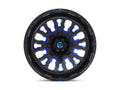 ~(49 lbs. 23X23X15)~ STROKE 20x12 8x170.00 GLOSS BLACK BLUE TINTED CLEAR (-43 mm)