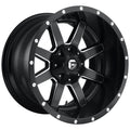 Fuel Wheels black auto part