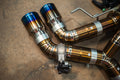 BMW F91 M8 3.0L Catback, Grade 5 Titanium, Titanium 4.0" Tips