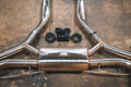 BMW F95 X5M / X6M 4.4L Catback, T304 SS Black 3.5" Tips