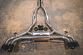 BMW F95 X5M / X6M 4.4L Catback, T304 SS Black 3.5" Tips