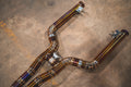 Mercedes W205 C 63 4.0L, Catback, Grade 5 Titanium, OEM Style Valvetronic Tips