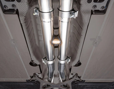 AWE Tuning silver cat-back exhaust